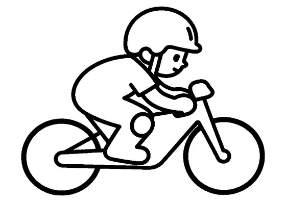 Un piloto con casco se inclina ligeramente mientras realiza un giro suave.