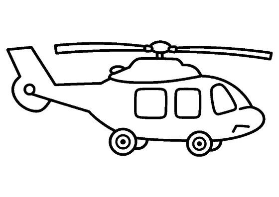 Helicóptero pesado de carga, con rotores y grandes ruedas, estacionado en tierra.