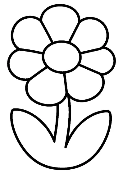 A large wildflower growing beneath a single spring cloud.