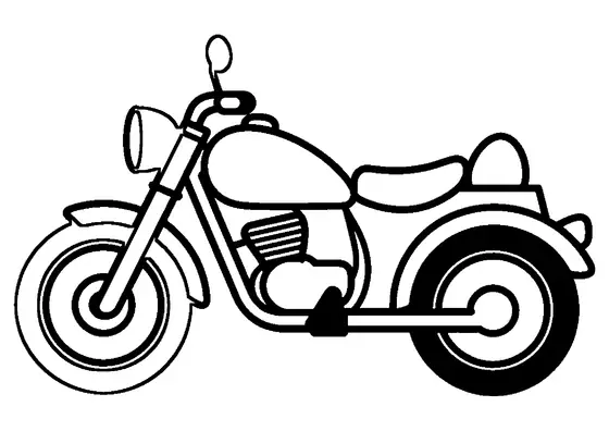 Moto d'epoca dotata di sidecar che trasporta un grande uovo di Pasqua.