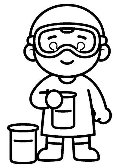 Smiling marine biologist in flippers holding a large sample collection container.
