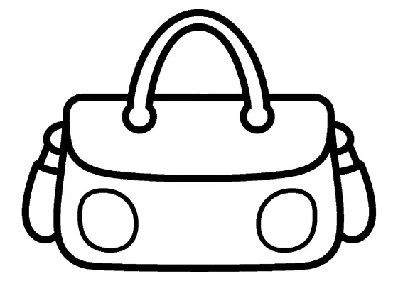 Große Damenhandtasche mit Henkel, breiter Klappe und seitlichen Taschen.