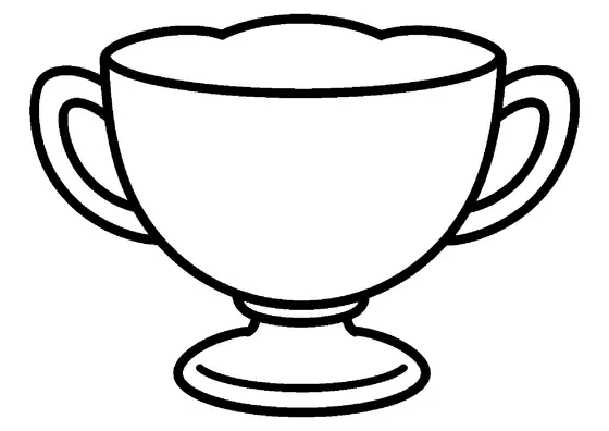 Taça com cúpula que lembra uma flor desabrochada.