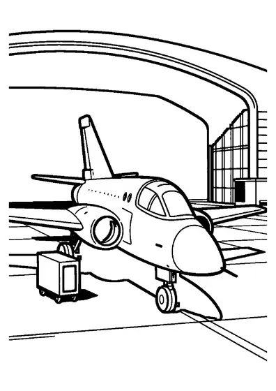 Ein modernes Versuchsflugzeug mit Deltaflügeln steht auf einem Testgelände.